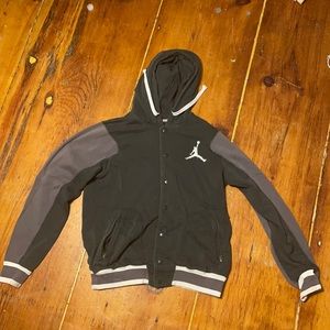 Jordan varsity jacket sweatshirt size medium